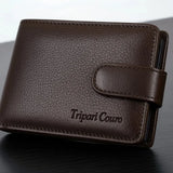 Carteira Masculina Capri em Couro Legítimo Bifold