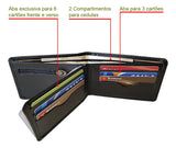 Porta-cartões Daily em Couro Legítimo